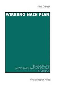 bokomslag Wirkung nach Plan