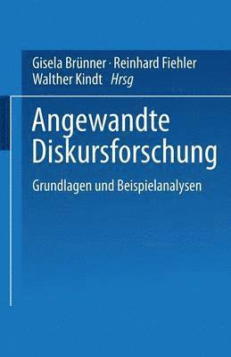 Angewandte Diskursforschung 1