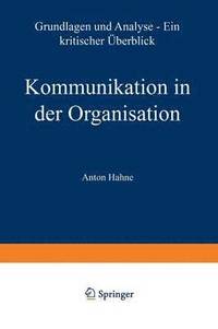 bokomslag Kommunikation in der Organisation