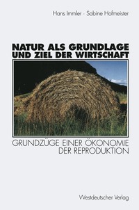 bokomslag Natur als Grundlage und Ziel der Wirtschaft