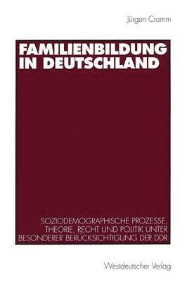 bokomslag Familienbildung in Deutschland