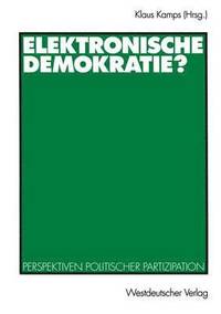 bokomslag Elektronische Demokratie?