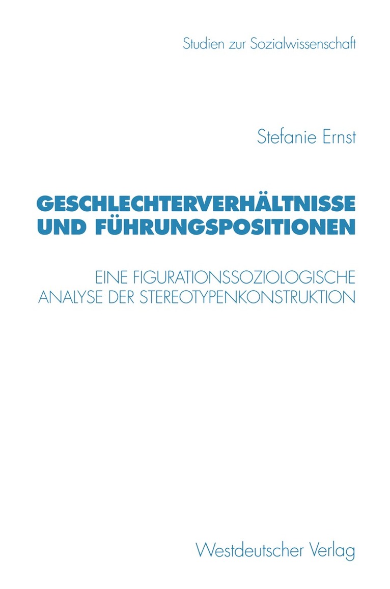 Geschlechterverhltnisse und Fhrungspositionen 1