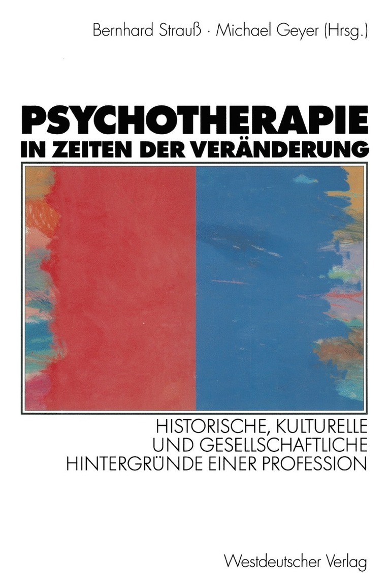 Psychotherapie in Zeiten der Vernderung 1