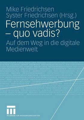 bokomslag Fernsehwerbung - quo vadis?