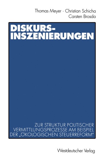 bokomslag Diskurs-Inszenierungen