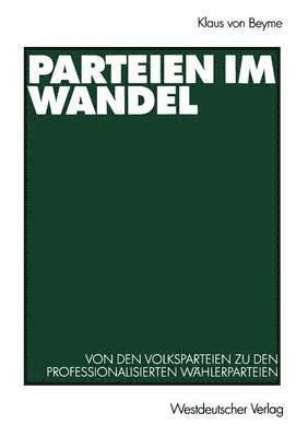 bokomslag Parteien im Wandel