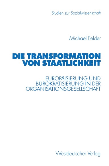 bokomslag Die Transformation von Staatlichkeit