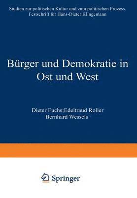 bokomslag Brger und Demokratie in Ost und West