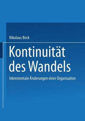 Nikolaus Beck - Kontinuität des Wandels, Häftad