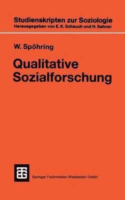 Qualitative Sozialforschung, Häftad