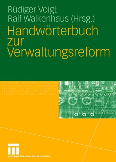 Rüdiger Voigt, Ralf Walkenhaus - Handwörterbuch zur Verwaltungsreform, Inbunden