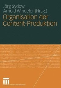 bokomslag Organisation der Content-Produktion