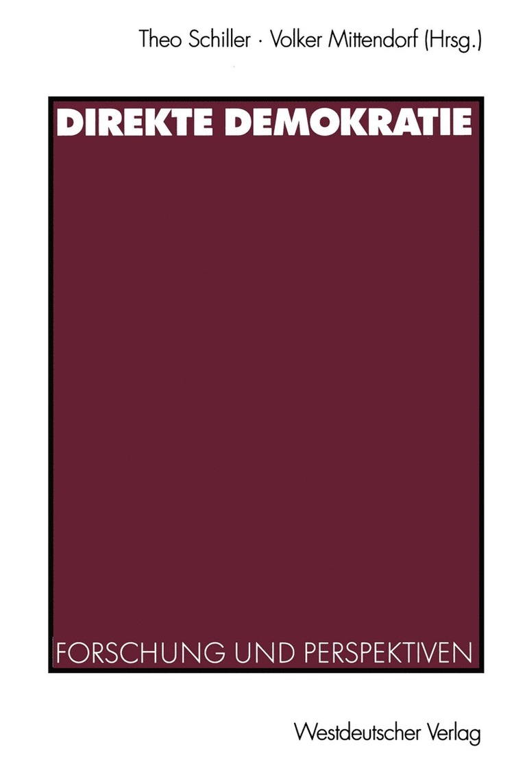 Direkte Demokratie 1