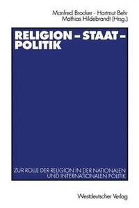 bokomslag Religion  Staat  Politik