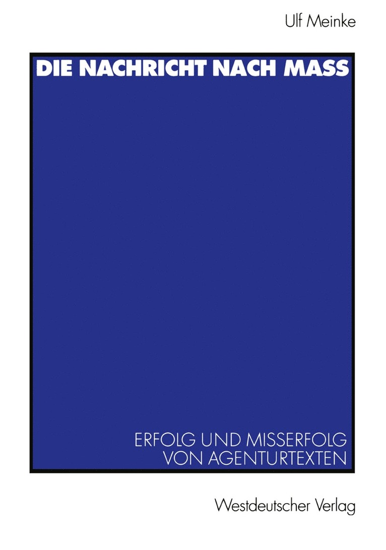 Die Nachricht nach Maß