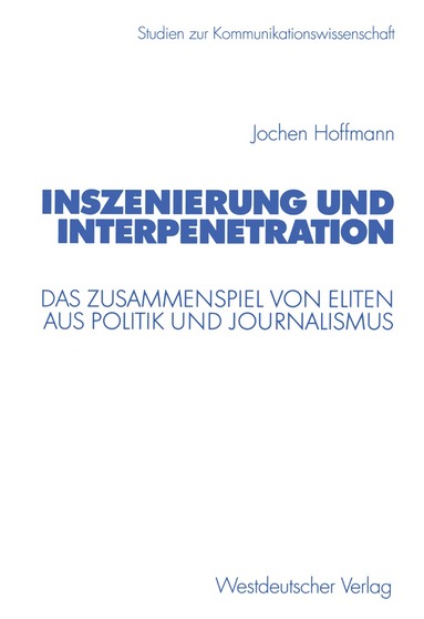 Jochen Hoffmann - Inszenierung und Interpenetration, Häftad