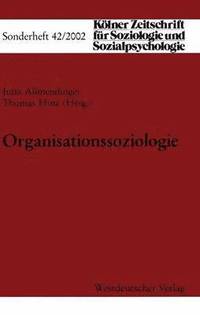 bokomslag Organisationssoziologie