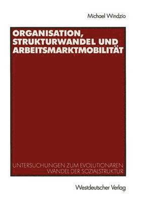 bokomslag Organisation, Strukturwandel und Arbeitsmarktmobilitt