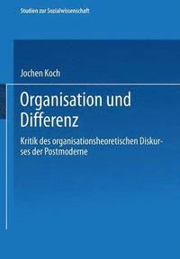 bokomslag Organisation und Differenz