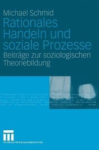 bokomslag Rationales Handeln und soziale Prozesse