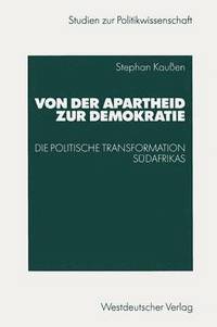 bokomslag Von der Apartheid zur Demokratie