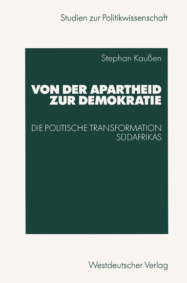 bokomslag Von der Apartheid zur Demokratie