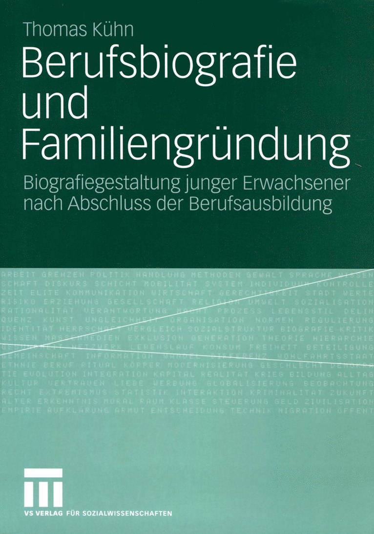 Thomas Kühn - Berufsbiografie und Familiengründung, Häftad
