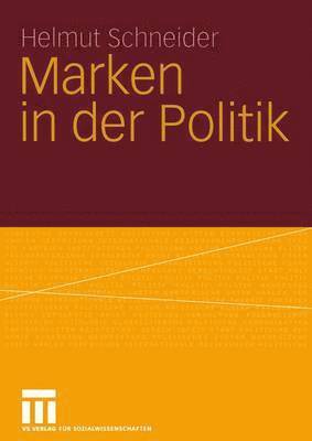 bokomslag Marken in der Politik