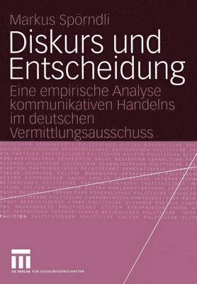 bokomslag Diskurs und Entscheidung