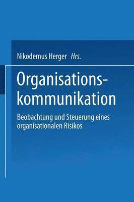 bokomslag Organisationskommunikation