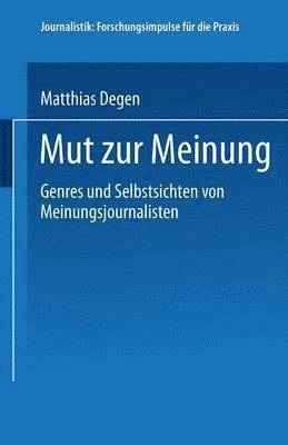Mut zur Meinung 1