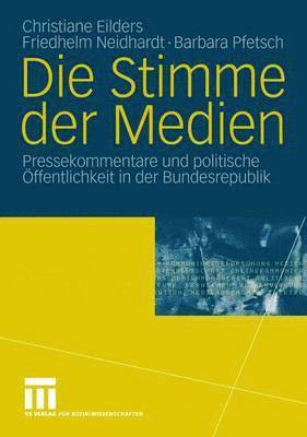 bokomslag Die Stimme der Medien