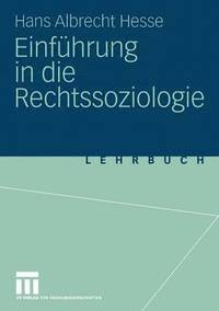 bokomslag Einfhrung in die Rechtssoziologie