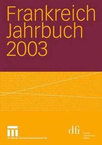 bokomslag Frankreich Jahrbuch 2003