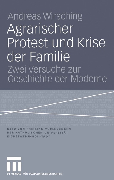 bokomslag Agrarischer Protest und Krise der Familie