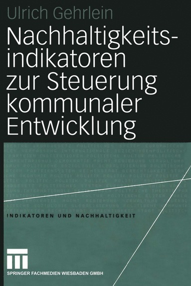 bokomslag Nachhaltigkeitsindikatoren zur Steuerung kommunaler Entwicklung