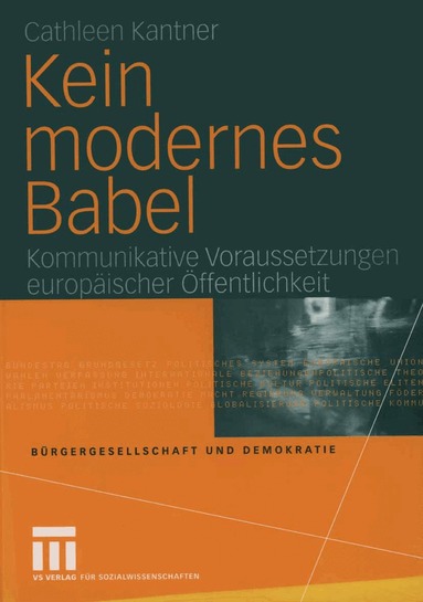 Cathleen Kantner - Kein modernes Babel, Häftad