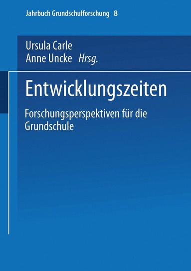 bokomslag Entwicklungszeiten