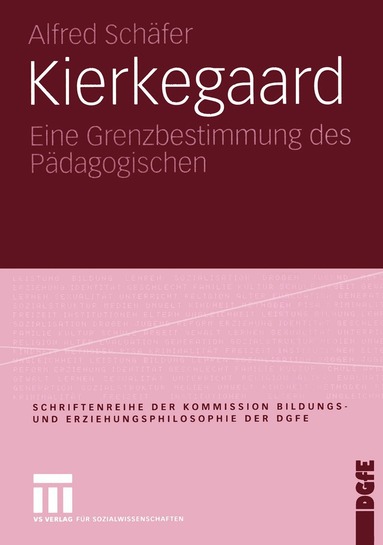 Alfred Schäfer - Kierkegaard, Häftad