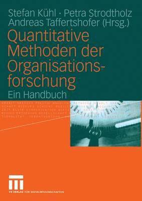 Quantitative Methoden der Organisationsforschung 1