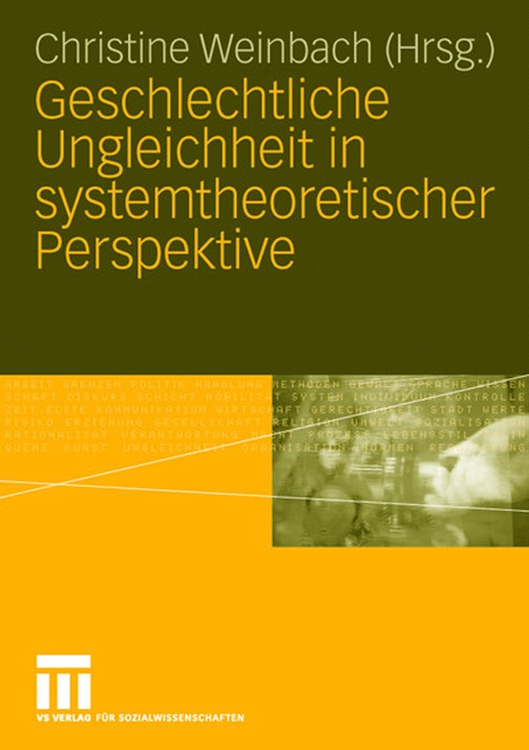 Christine Weinbach - Geschlechtliche Ungleichheit in systemtheoretischer Perspektive, Häftad