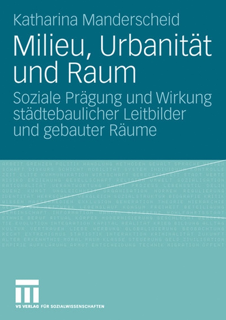 Katharina Manderscheid - Milieu, Urbanität und Raum, Häftad