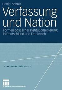 bokomslag Verfassung und Nation
