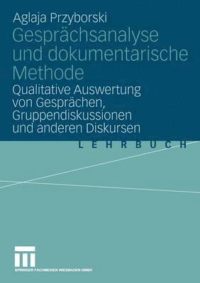 bokomslag Gesprchsanalyse und dokumentarische Methode