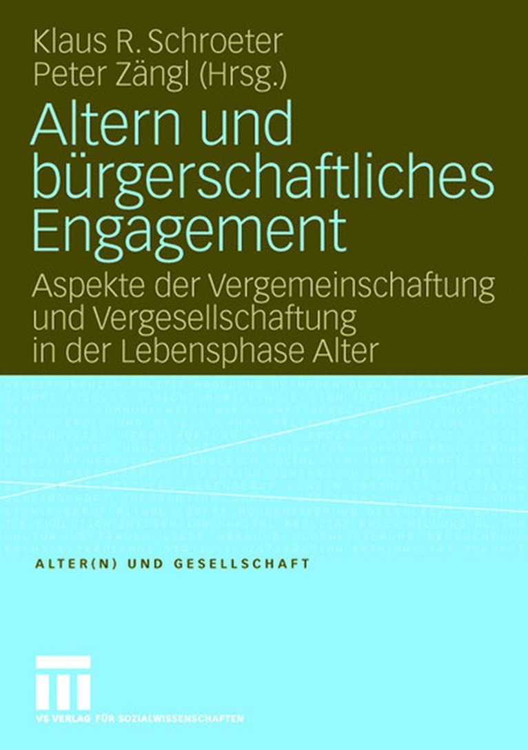 Altern und bürgerschaftliches Engagement