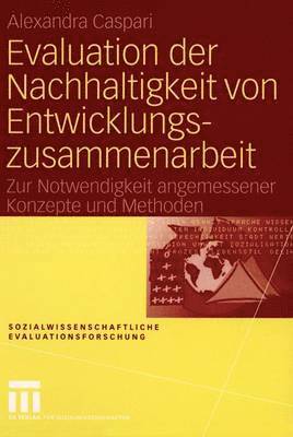 bokomslag Evaluation der Nachhaltigkeit von Entwicklungszusammenarbeit