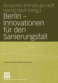 bokomslag Berlin  Innovationen fr den Sanierungsfall