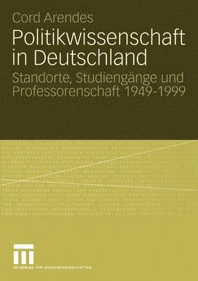 bokomslag Politikwissenschaft in Deutschland