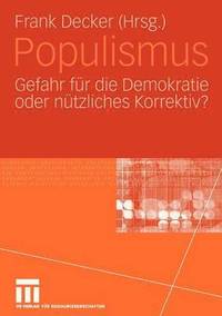 bokomslag Populismus